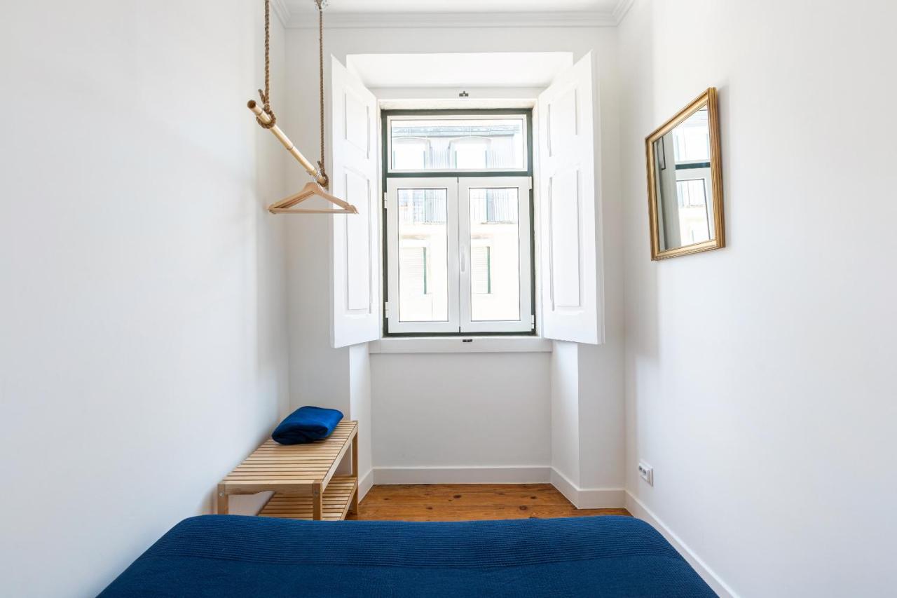 White & Blue Vintage Home In Graca Lisboa 外观 照片