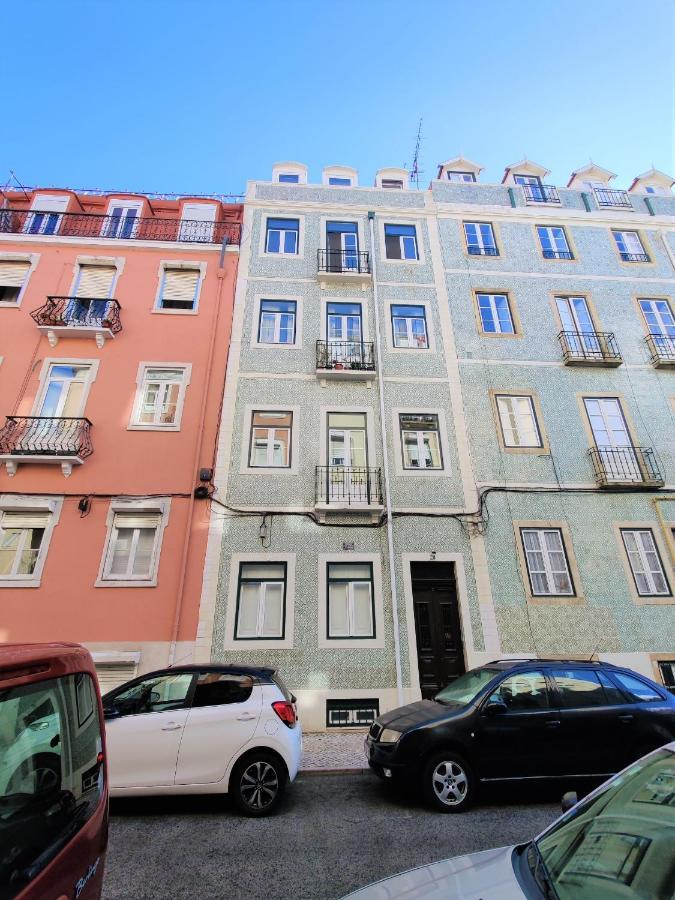 White & Blue Vintage Home In Graca Lisboa 外观 照片